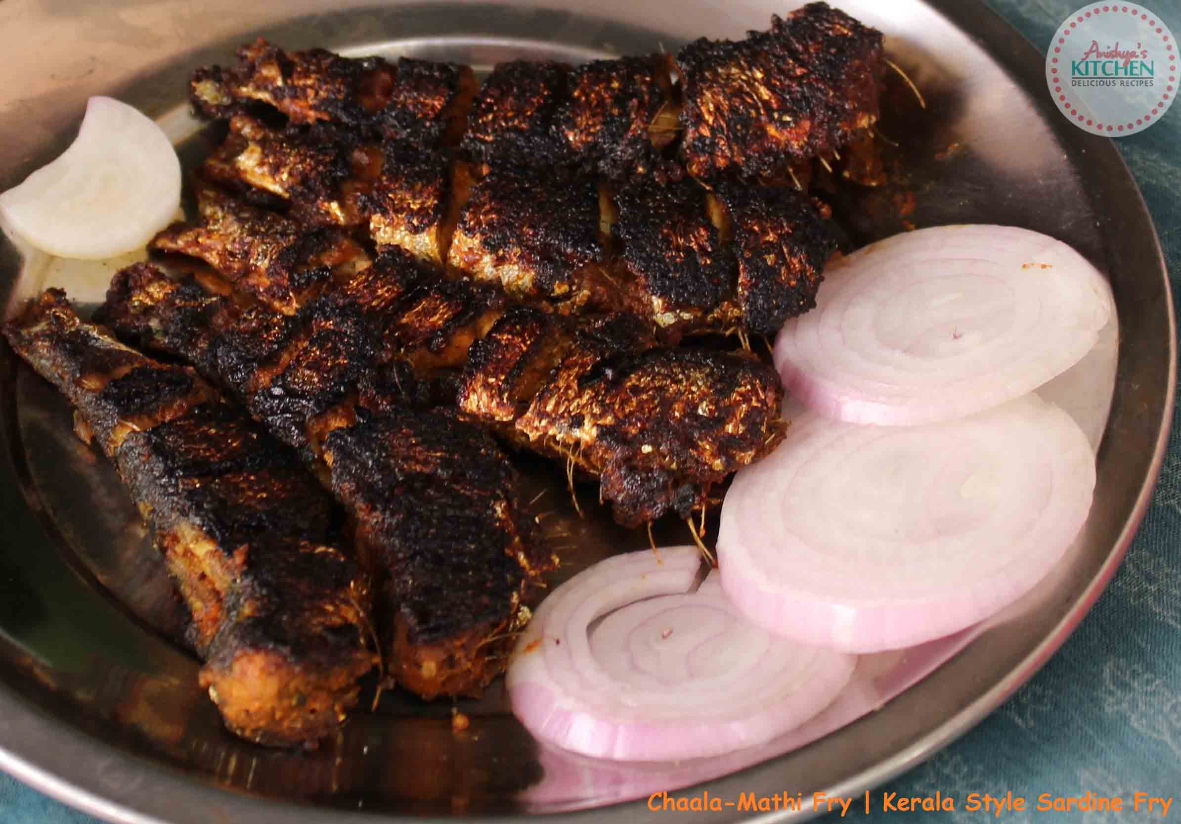 Kerala Style Chaala-Mathi Fry-Sardine Fry