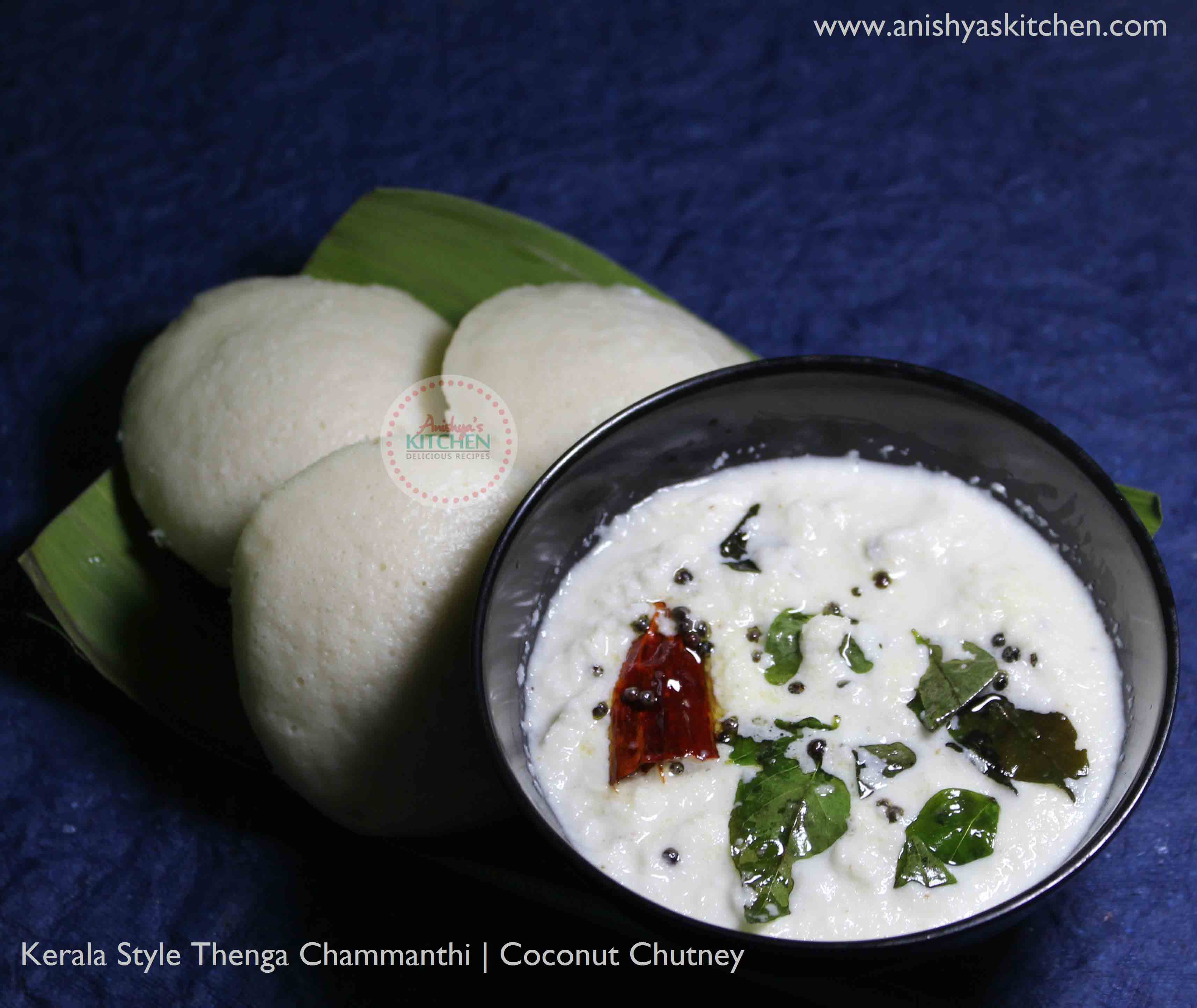 Kerala Style Coconut Chutney - Thenga Chammanthi