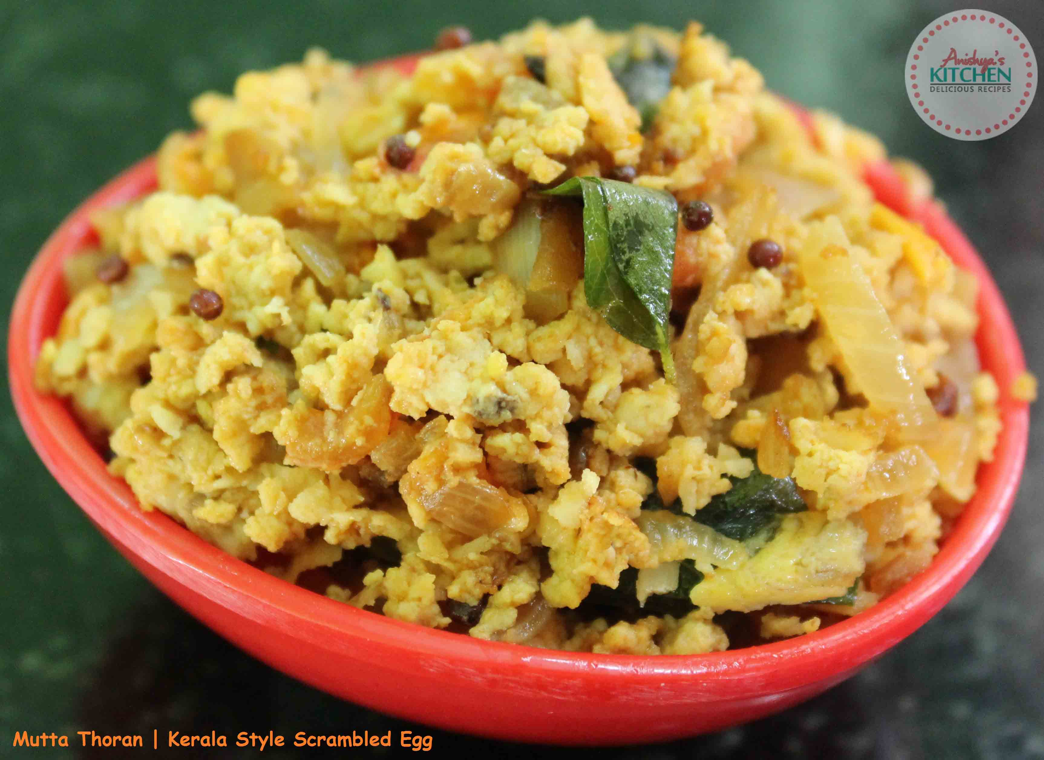 Mutta Thoran – Kerala Style Scrambled Egg