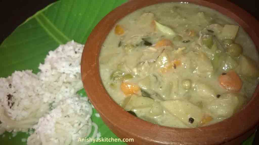 Kerala Style Vegetable - Stew Ishtu