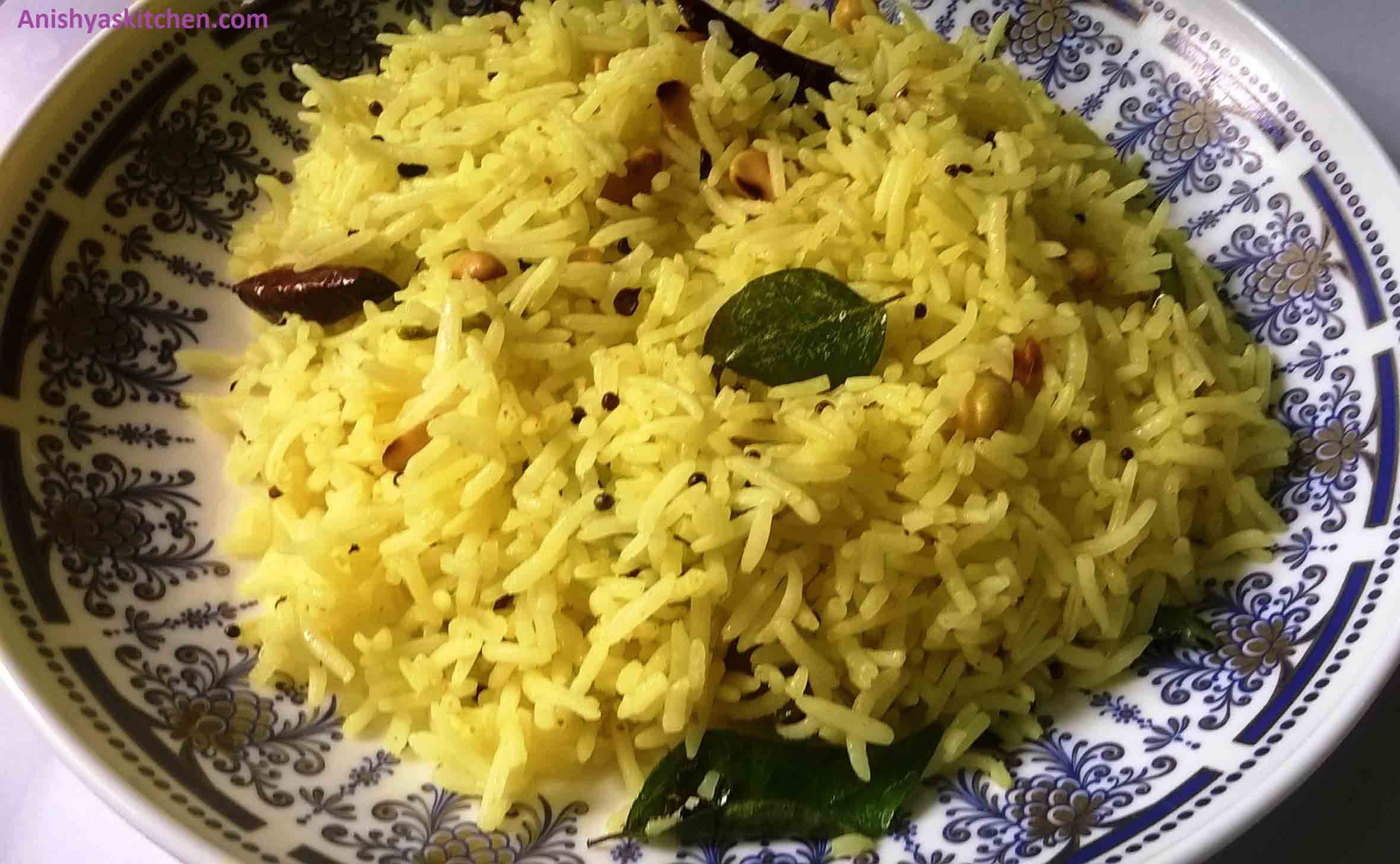 Puli Sadam | Lemon Rice