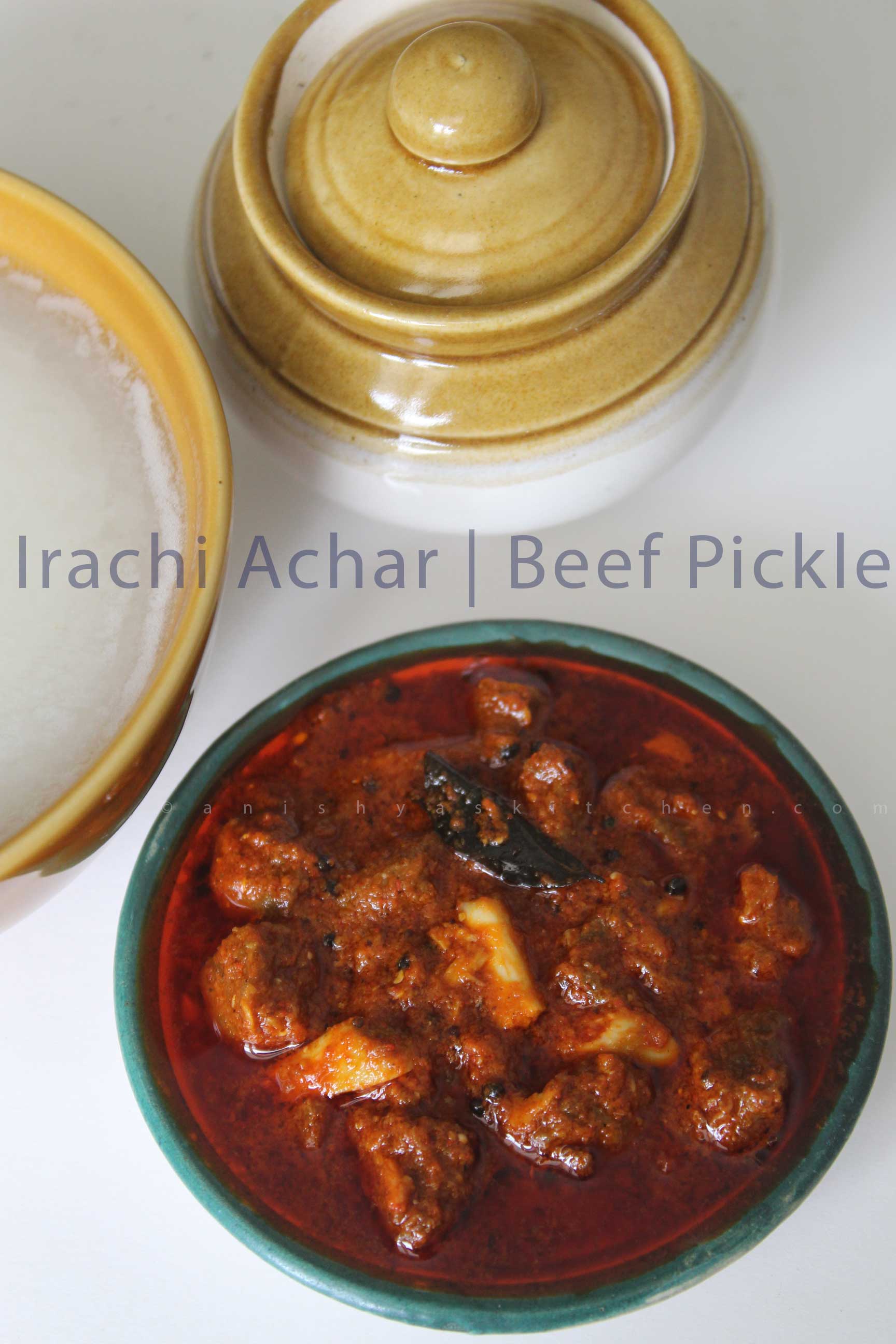 Kerala-beef-pickle-ecipe-beef-achar-irachi-achar-recipe