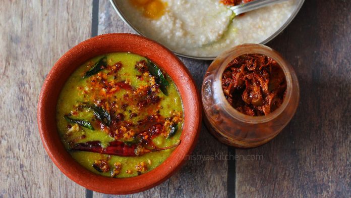Kerarala style chakka ozhichu erissery curry - Jackfruit curry recipe