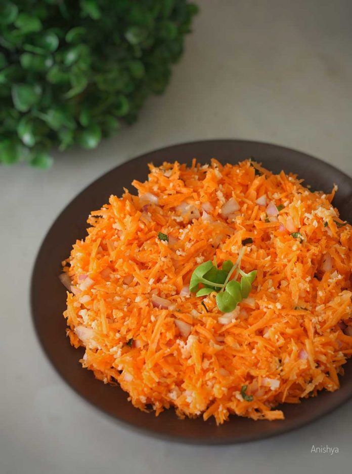 healthy-vegan-carrot-thoran-salad-for-weight-l-oss-and-glowing-skin-recipe